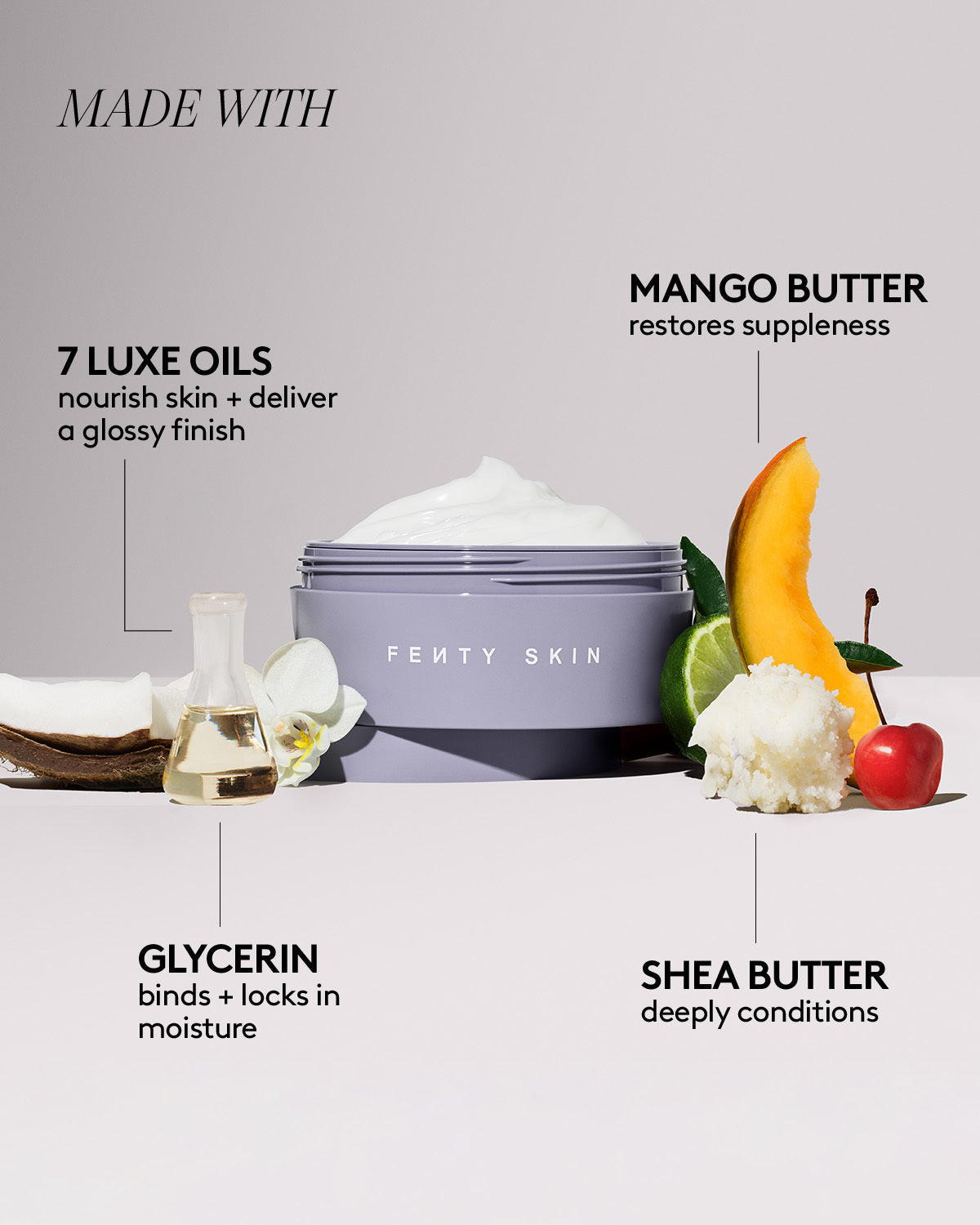 Butta Drop Whipped Oil Body Cream with Tropical Oils + Shea Butter — Salted Caramel