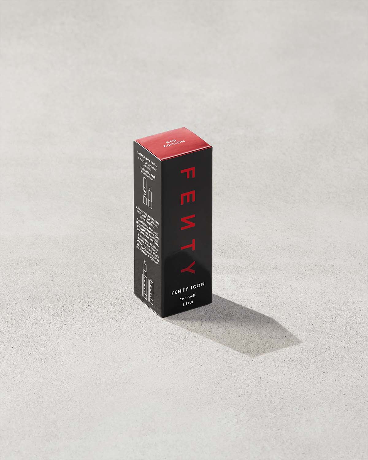 Fenty Icon The Case Semi-Matte Refillable Lipstick — Red Edition