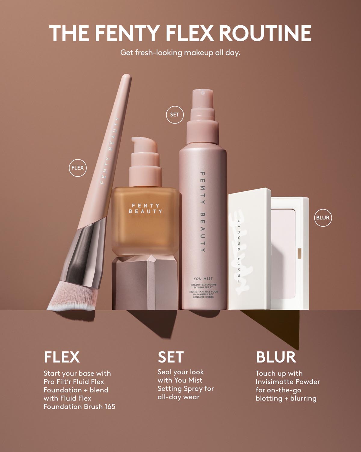 Fluid Flex Foundation + Brush Bundle