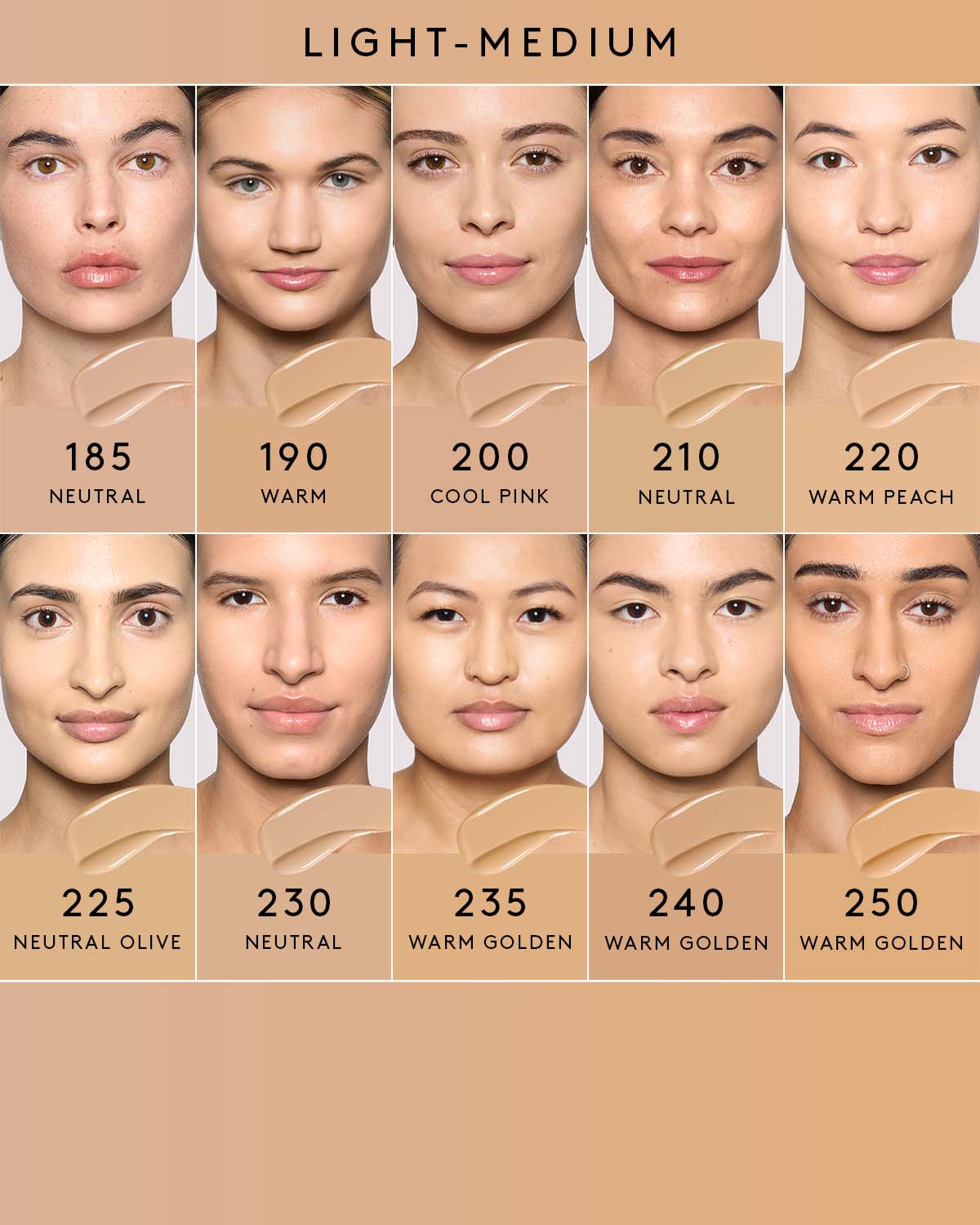 Soft'lit Naturally Luminous Longwear Foundation — 185