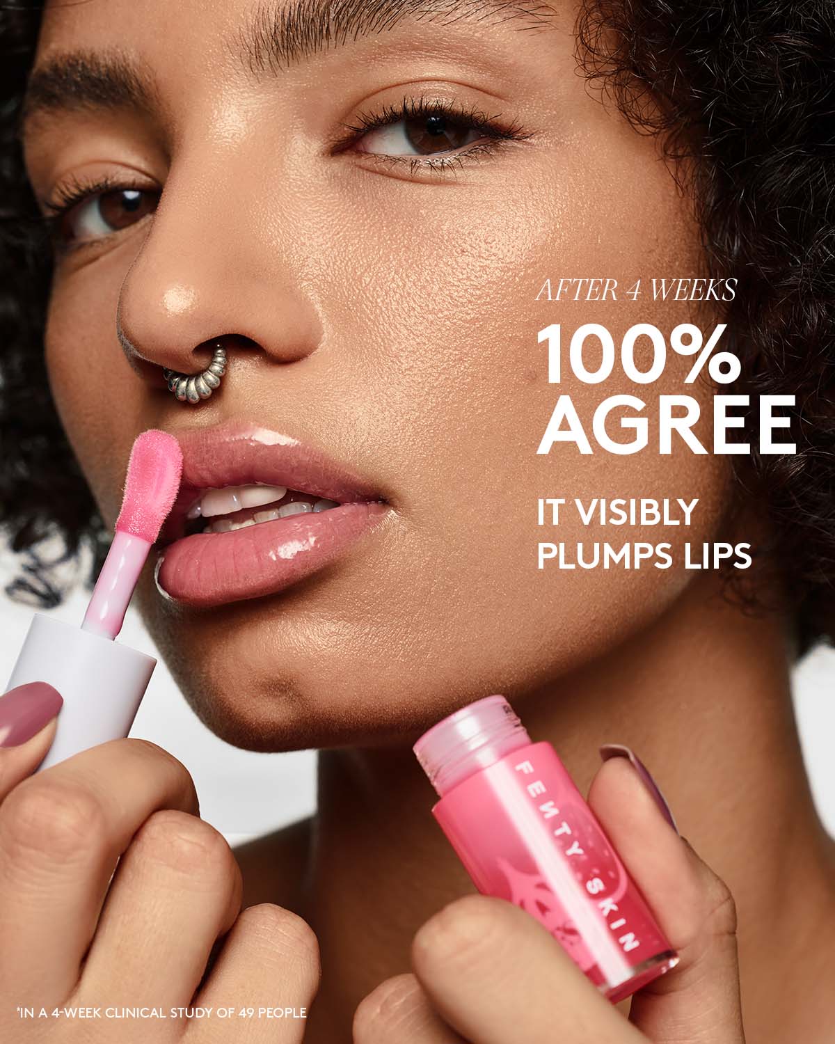 Fenty Treatz Hydrating + Strengthening Lip Oil — Cinnamon Sugar