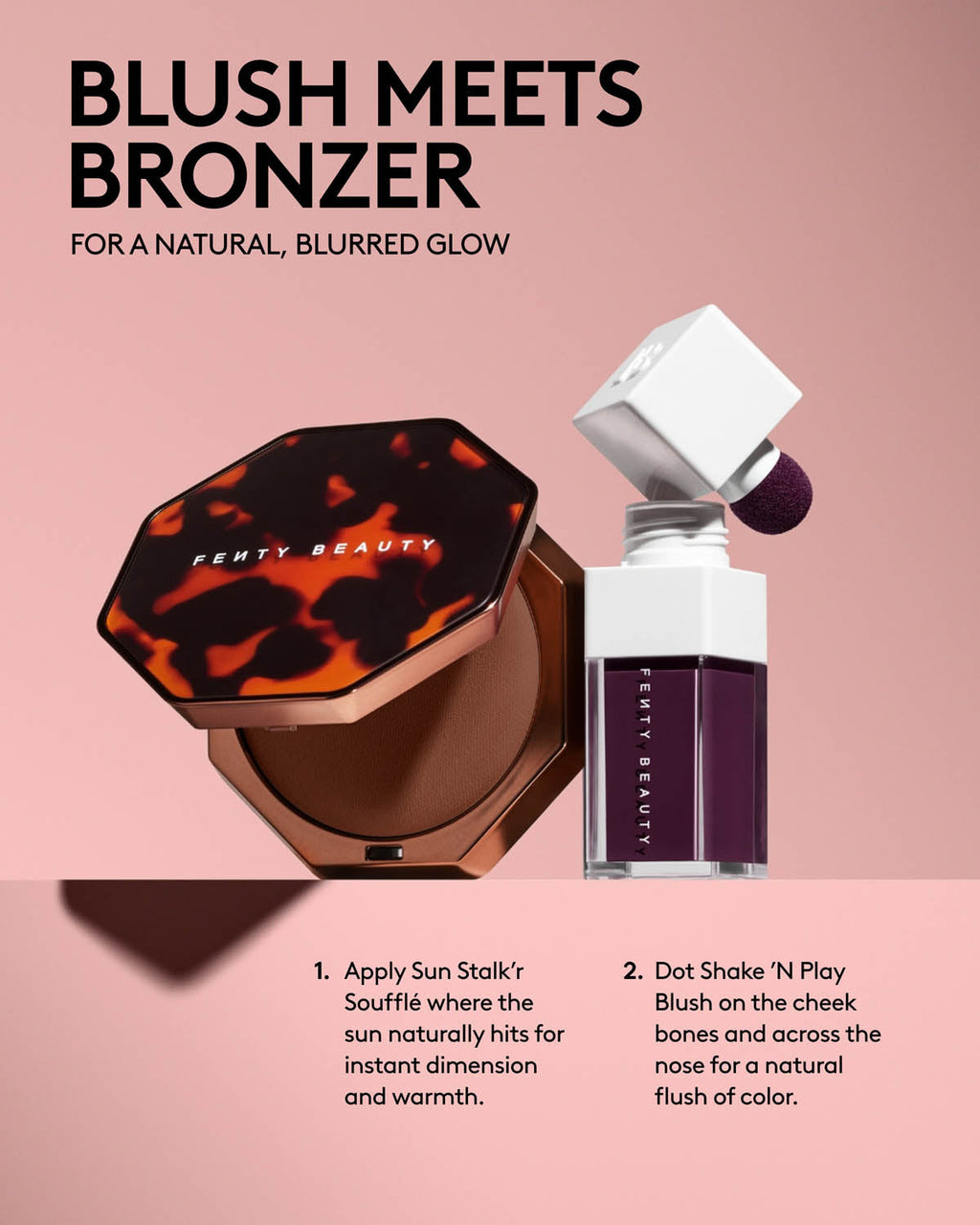 Sun Stalk'r Soufflé Pressed Mousse Cream Bronzer — Brown Butt'r