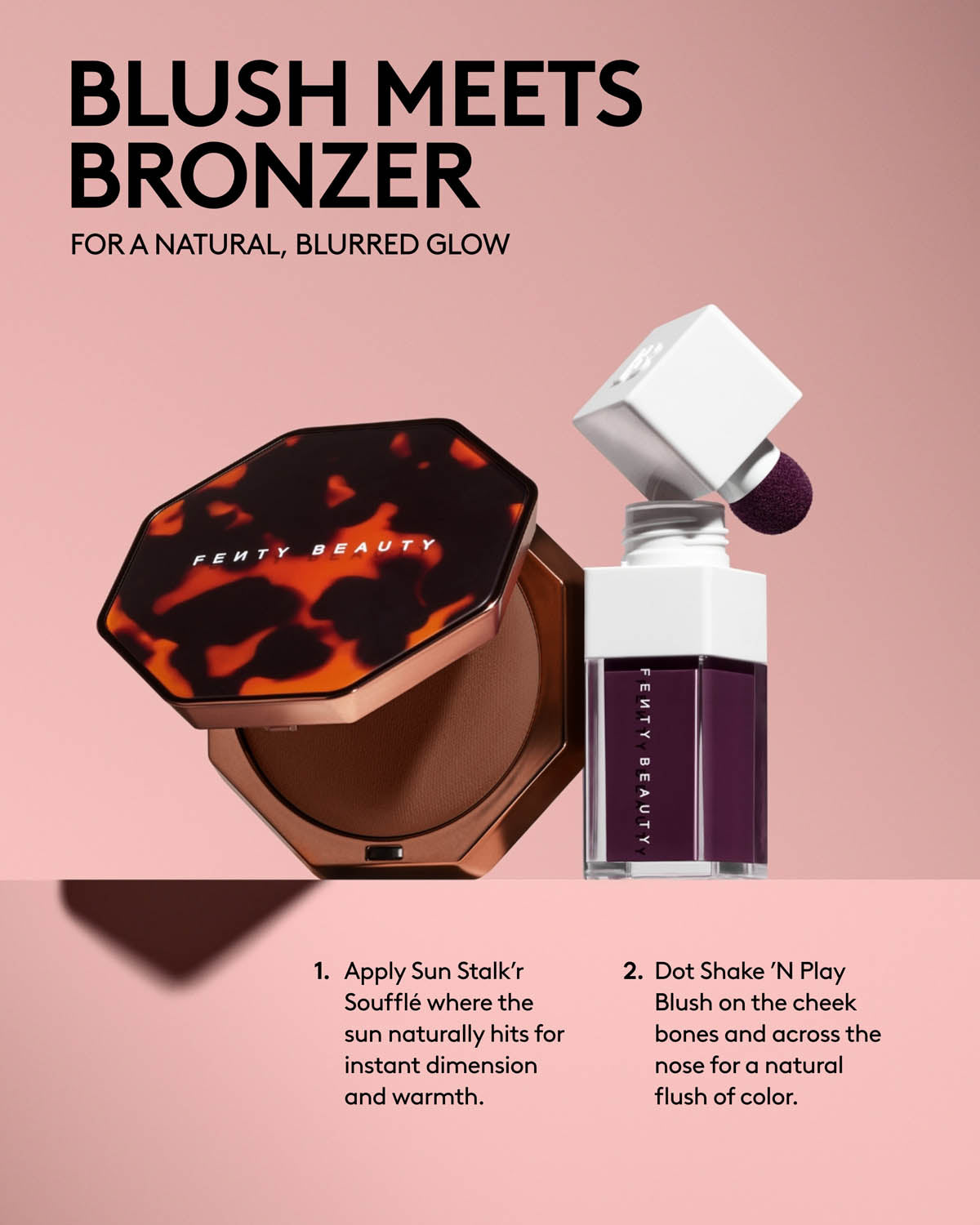 Sun Stalk'r Soufflé Pressed Mousse Cream Bronzer — Brown Butt'r