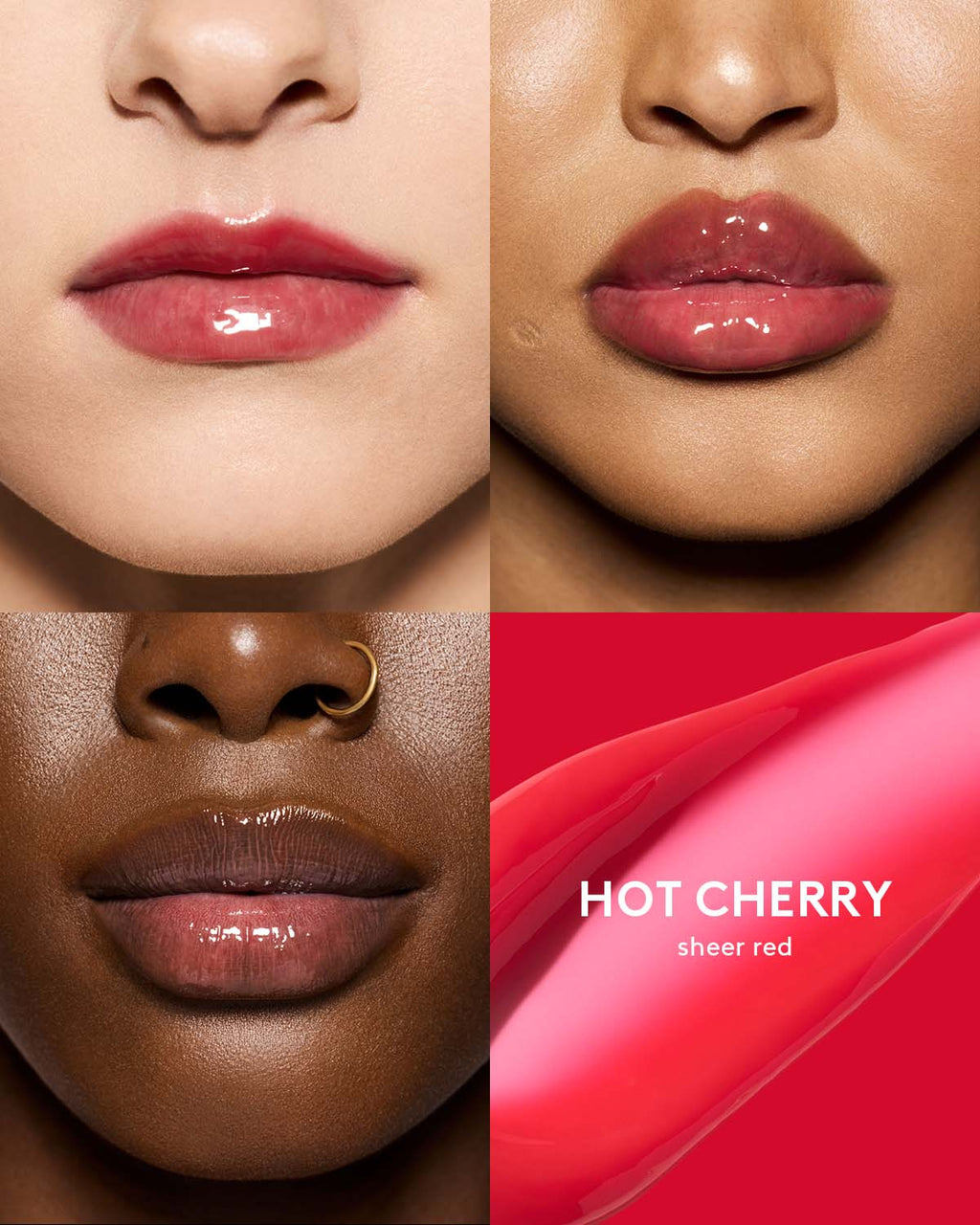 Gloss Bomb Heat Universal Lip Luminizer + Plumper — Hot Cherry