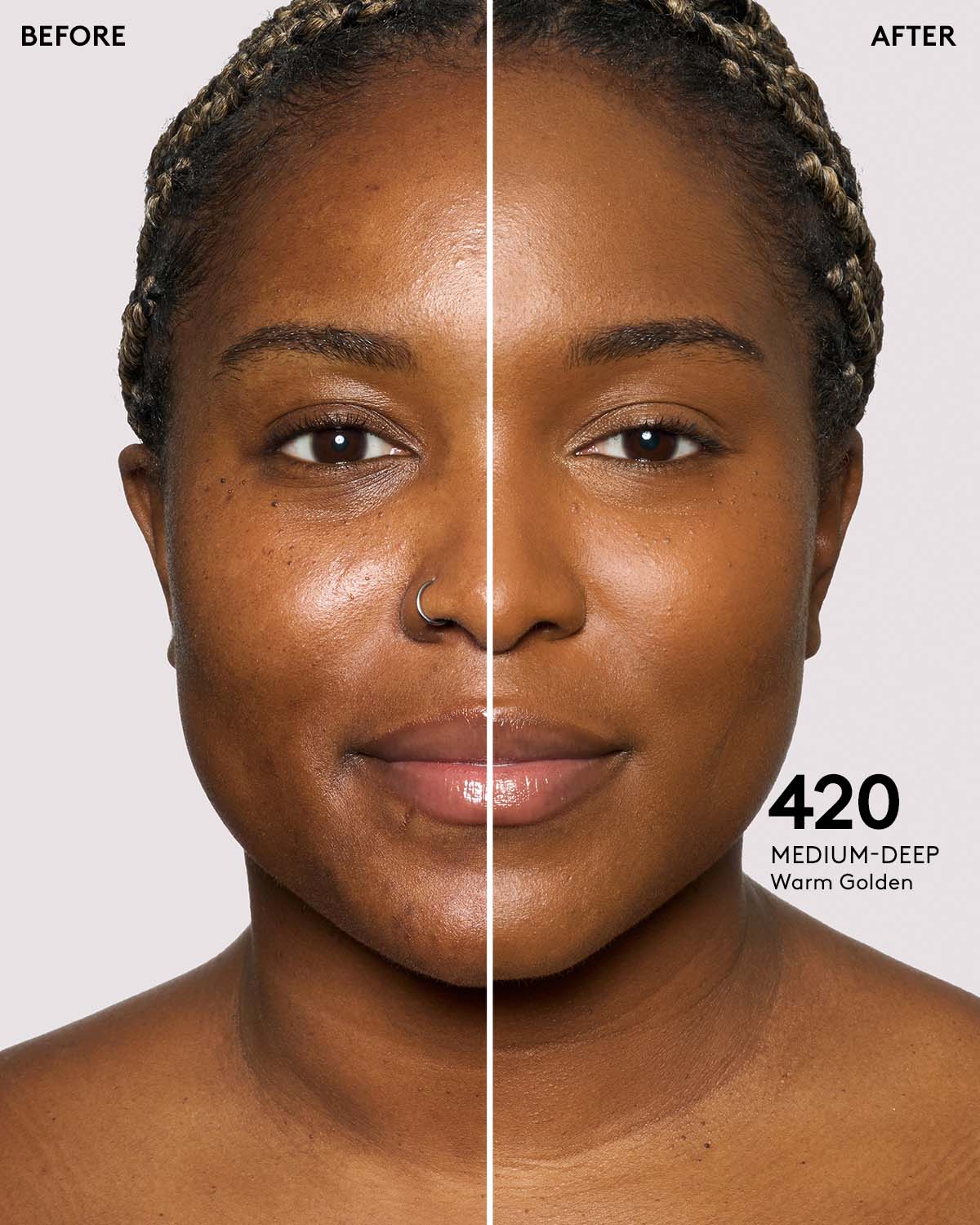 Soft'lit Naturally Luminous Longwear Foundation — 420