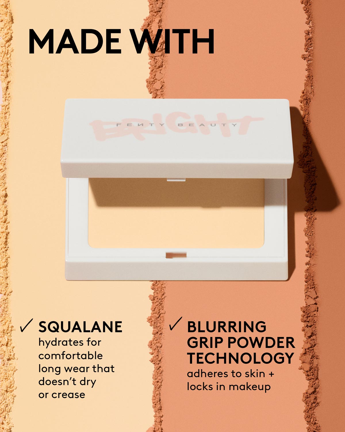 Bright Fix Instant Brightening + Blurring Powder — Banana