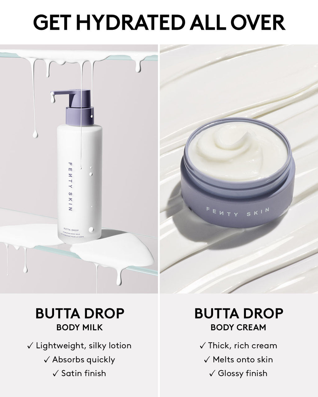 Butta Drop Hydrating Body Milk — Amber Bouquet