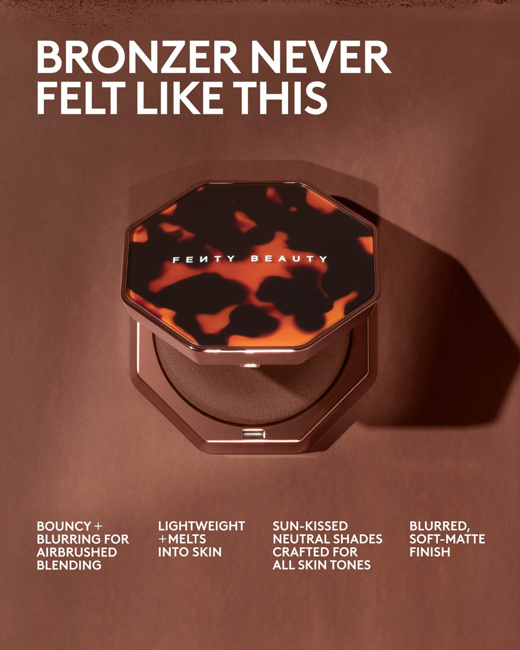 Sun Stalk'r Soufflé Pressed Mousse Cream Bronzer — Maple Glaze