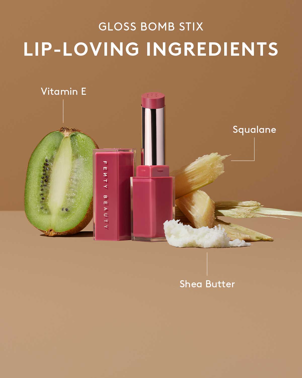 Gloss Bomb Stix High-Shine Gloss Stick — Rose Amber
