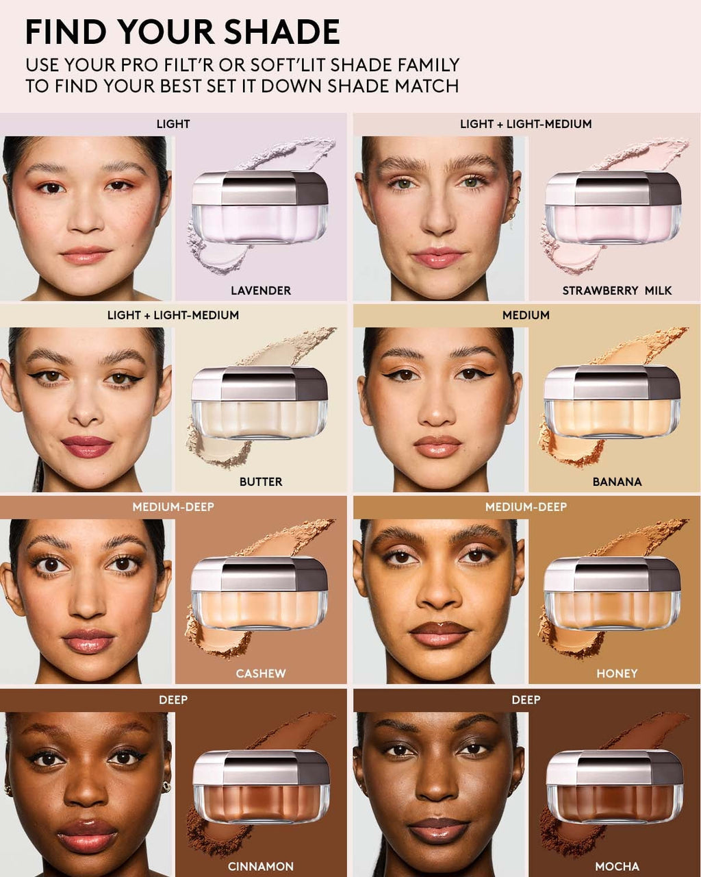 Set it Down Superfine Blurring Setting Powder — Butter