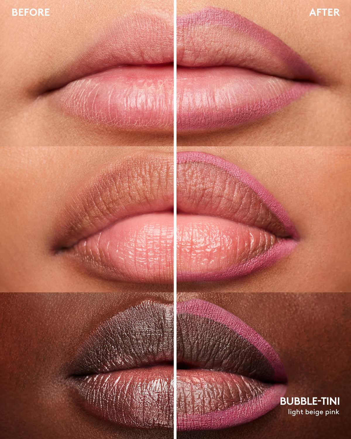 Trace'd Out Longwear Waterproof Pencil Lip Liner — Bubble-tini