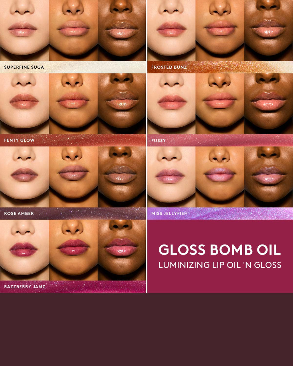 Gloss Bomb Oil Luminizing Lip Oil 'N Gloss — Fu$$y