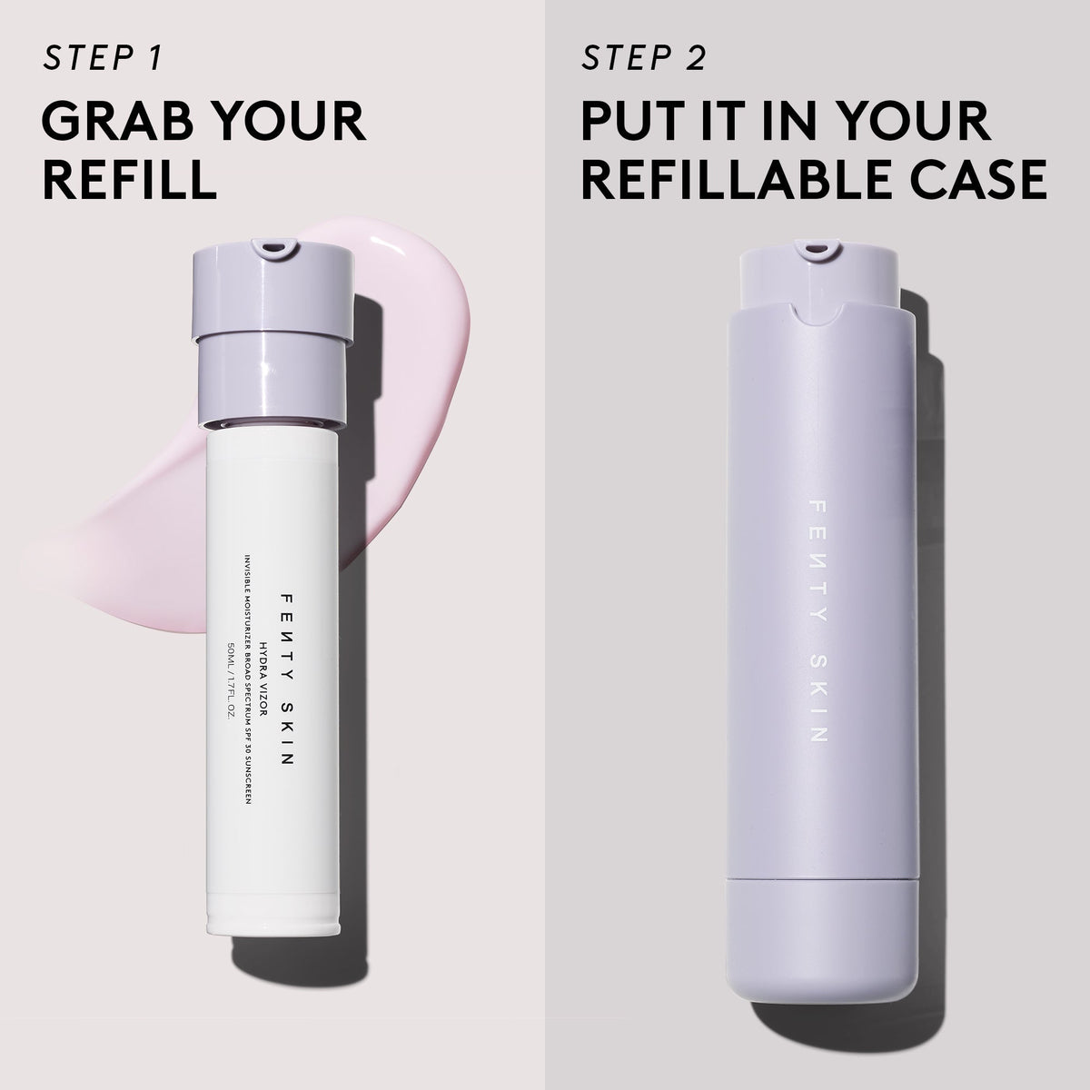 Hydra Vizor Refill Invisible Moisturizer Broad Spectrum Spf 30 Sunscreen with Niacinamide + Kalahari Melon